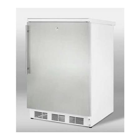 Summit Appliance Div. Summit  Freestanding Refrigerator W/Lock 5.5 Cu. Ft. White FF7LWSSHV